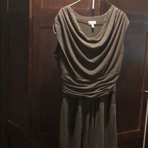 Dark Gray Linea Domani Dress . Gently used.
